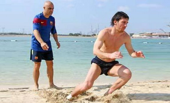 tips latihan seperti Lionel Messi